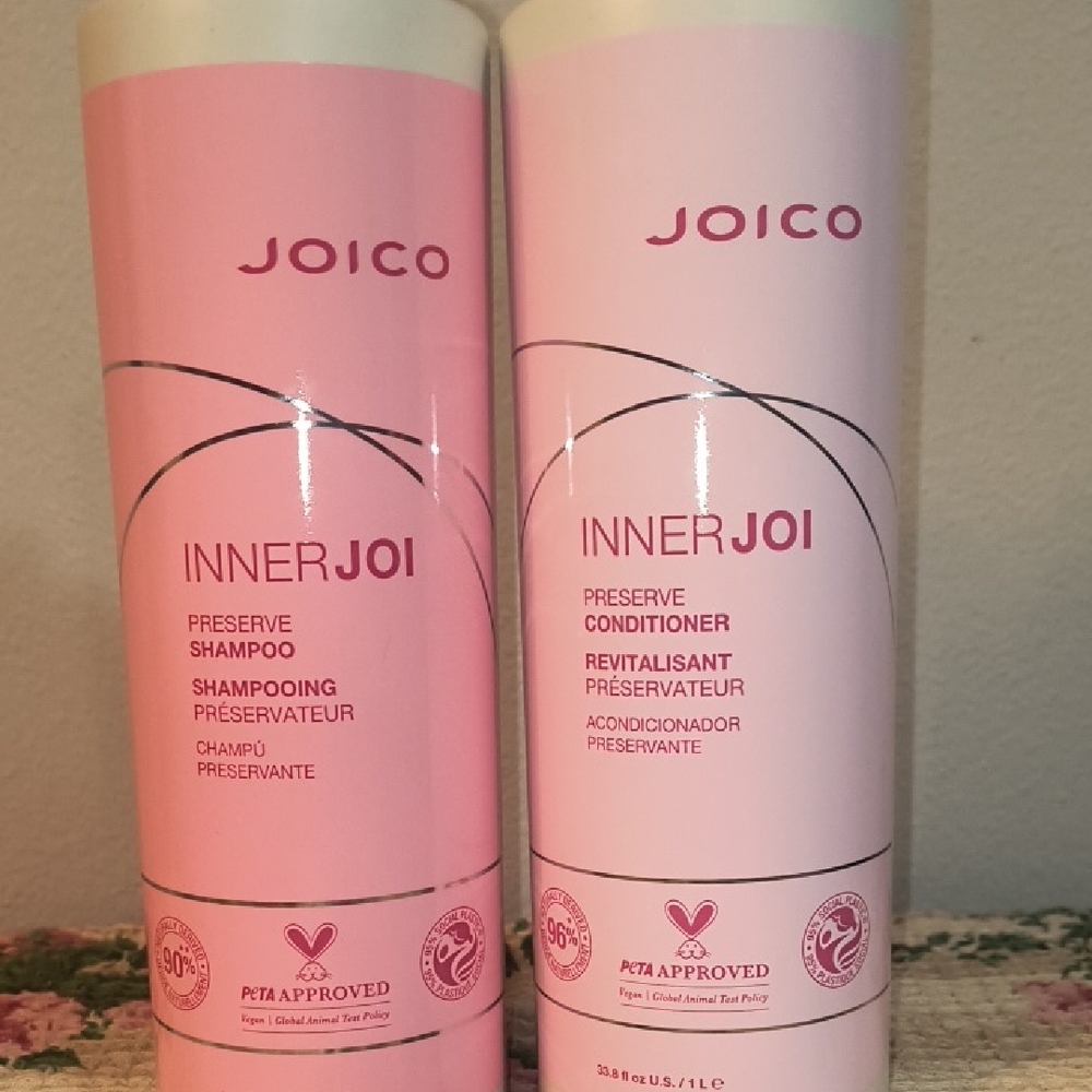 Joico InnerJoi Pink Shampoo and Conditioner Liter Duo